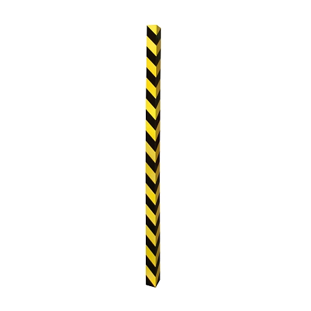 Výstražný rohový profil, 10 cm × 100 cm